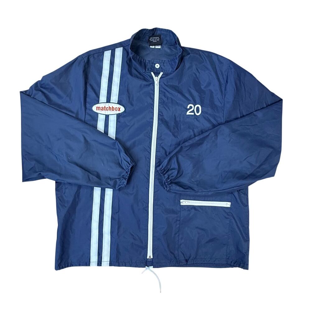 Vintage Matchbox Twenty Windbreaker Jacket | Y2K Band Merch | Navy  Size XL